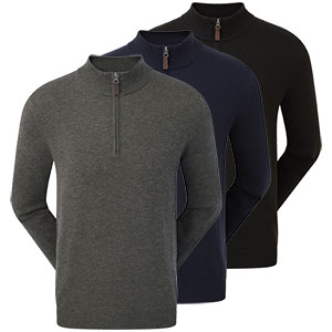 FootJoy Wool Blend 1/2 Zip Pullover