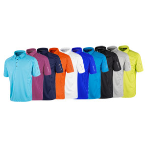 Island Green Men's Top Stitch Polo Shirt